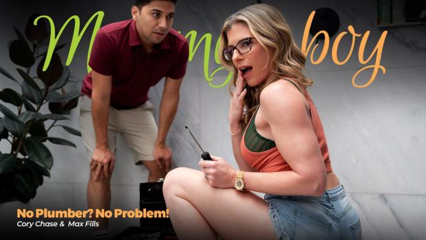 MommysBoy - Cory Chase - No Plumber? No Problem! - Incest, Milf