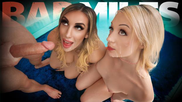 BadMilfs - Cecelia Taylor, Mia James - Her Sex Educator Thinks The Best Dick for Her is Her Stepdad’s! - MILF, Threesome